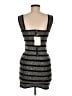 Assorted Brands Metallic Silver Cocktail Dress Size M - photo 2