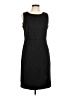 Willi Smith Solid Black Casual Dress Size 8 - photo 1