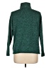 St. John's Bay 100% Polyester Green Pullover Sweater Size L (petite) - photo 2