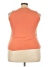 NY&C 100% Polyester Orange Sleeveless Blouse Size XL - photo 2