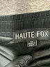 HAUTE FOX 100% Rayon Solid Black Casual Pants Size 1X - photo 4
