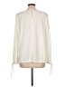 ECI Ivory Long Sleeve Blouse Size L - photo 2