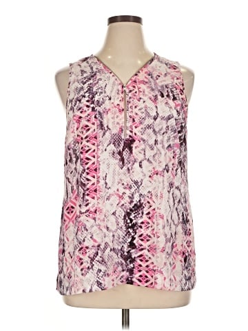 Como Black Sleeveless Blouse (view 1)