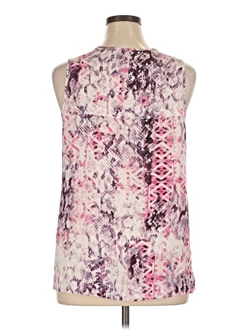 Como Black Sleeveless Blouse (view 2)