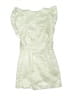 Do & Be 100% Polyester Metallic Green Ivory Cocktail Dress Size S - photo 2