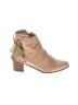 Assorted Brands 100% Leather Tan Ankle Boots Size 8 1/2 - photo 1