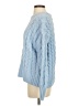 SO 100% Polyester Blue Pullover Sweater Size S - photo 5