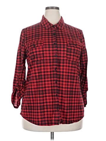 New York Laundry Long Sleeve Blouse (view 1)