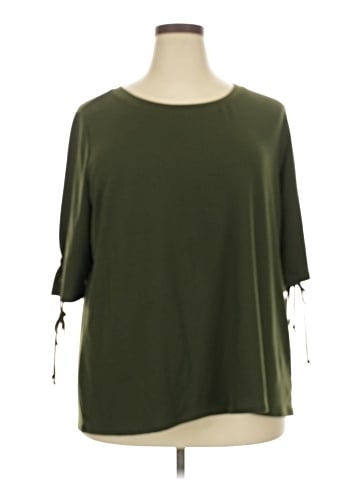 Boutique + 3/4 Sleeve Top (view 1)