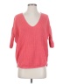 Express 100% Elastane Pink Pullover Sweater Size XS - photo 1