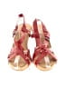 Aerosoles Color Block Red Wedges Size 9 1/2 - photo 2