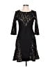 Rabbit Rabbit Rabbit Designs 100% Polyester Black Cocktail Dress Size 10 - photo 1
