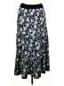 Lavish Paisley Blue Casual Skirt Size L - photo 1