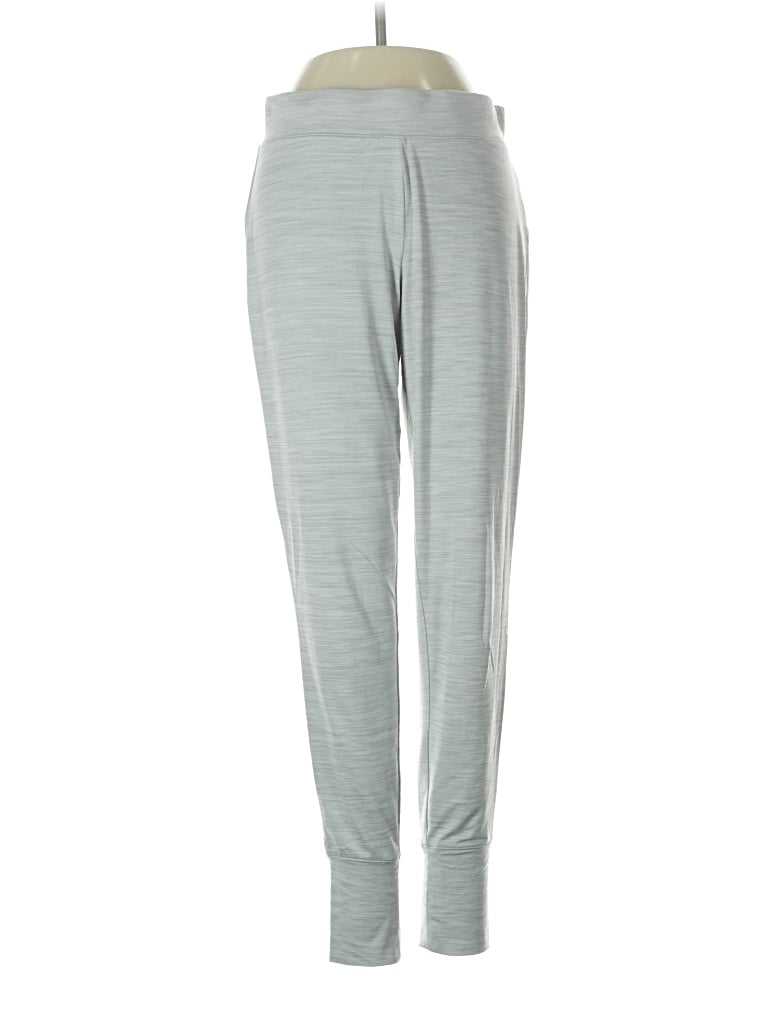 Pre-owned Lands' End Track Pants In Gray