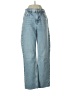 Zara Hearts Blue Jeans Size 2 - photo 1