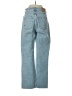 Zara Hearts Blue Jeans Size 2 - photo 2