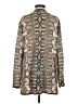 Doncaster Collection Tan Silk Cardigan Size 2W - photo 2