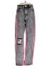 Adika 100% Cotton Stripes Gray Jeans Size XS - photo 1