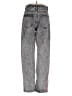 Adika 100% Cotton Stripes Gray Jeans Size XS - photo 2