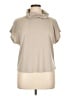 Evereve Tan Short Sleeve Top Size XL - photo 1