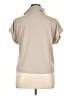 Evereve Tan Short Sleeve Top Size XL - photo 2