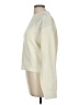 Marled Solid Ivory Pullover Sweater Size M - photo 5