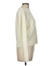 Marled Solid Ivory Pullover Sweater Size M - photo 4