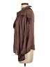 Current Air 100% Polyester Brown Long Sleeve Blouse Size XS - photo 5