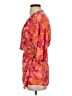 L Space 100% Rayon Print Multi Color Orange 3/4 Sleeve Blouse Size XS - photo 5