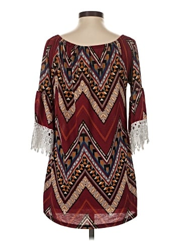 Win Win 3/4 Sleeve Blouse (view 2)