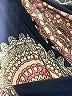 Unbranded Paisley Blue Cocktail Dress Size S (estimated) - photo 7