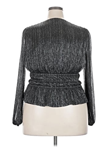 Sofia Jeans by Sofia Vergara Long Sleeve Blouse (view 2)