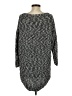 Express Outlet 100% Cotton Tweed Gray Pullover Sweater Size S - photo 2
