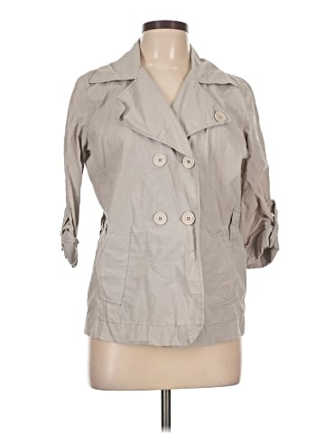 French Cuff 3/4 Sleeve Button-Down Shirt (view 1)