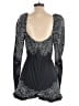 Rococo Sand Black Gray Cocktail Dress Size S - photo 2