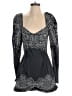 Rococo Sand Black Gray Cocktail Dress Size S - photo 1
