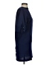 Armani Exchange 100% Polyester Solid Blue Casual Dress Size XS - photo 4