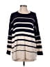 Masai Stripes Blue Pullover Sweater Size S - photo 1
