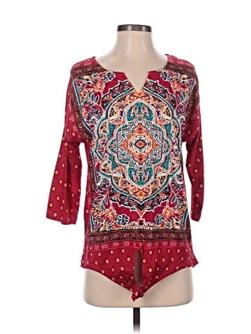 Onque Casuals 3/4 Sleeve Blouse (view 1)