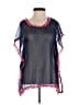 Unbranded 100% Polyester Black Short Sleeve Blouse Size S - photo 1