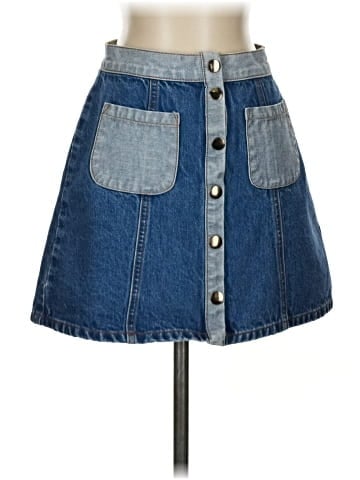 BDG Denim Skirt (view 1)
