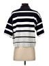 Maeve Stripes Silver Turtleneck Sweater Size XXS - photo 2