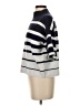 Maeve Stripes Silver Turtleneck Sweater Size XXS - photo 5