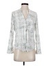 Soft Joie 100% Rayon Silver Long Sleeve Blouse Size S - photo 1
