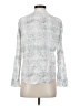 Soft Joie 100% Rayon Silver Long Sleeve Blouse Size S - photo 2