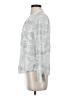 Soft Joie 100% Rayon Silver Long Sleeve Blouse Size S - photo 5