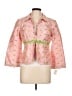 Nanette Lepore 100% Rayon Hearts Pink Jacket Size 10 - photo 1