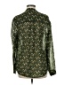 CAbi 100% Polyester Green Long Sleeve Blouse Size M - photo 2