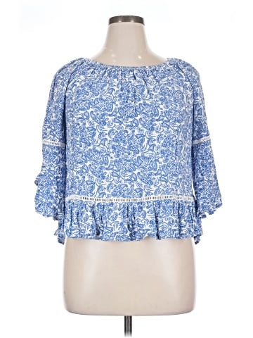 John Paul Richard 3/4 Sleeve Blouse (view 1)