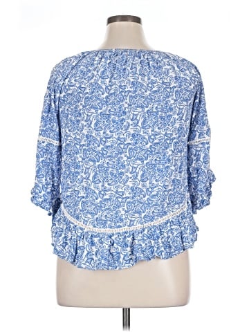 John Paul Richard 3/4 Sleeve Blouse (view 2)